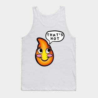 That's hot blushing cartoon cute fire rosy cheeks Tank Top